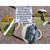 Kohlburg Small And Lightweight Folding Bicycle Lock, Weight: 690 g,
