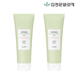 Kim Jeong-moon Aloe [Kim Jeong-moon Aloe] Cure Aloe Saponaria Cleanser 1975 2pcs / [김정문알로에] 큐어 알로에 사포나리아 클렌져 1975 2개