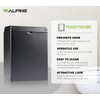 Alpine Sanitary Napkin Receptacle – Wall Mounted Tampon Holder For
