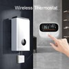 Luocute Programmable Thermostat, Wireless LCD Smart APP Voice Control Easy