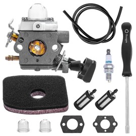 BlueStars BG56C Carburetor Carb - Compatible with Stihl BG56 BG56C Leaf Blower - Replaces ZAMA C1M-S260B 4241-120-0632 4241-120-0622 4241-120-0615 Engine with Air Filter Fuel Line Spark Plug Kit