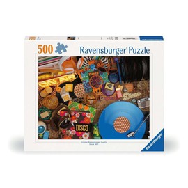 Ravensburger 12000773 - Hello Vinyl! - 500 pieces jigsaw puzzle – Puzzle for adults and kids age 12 years up,