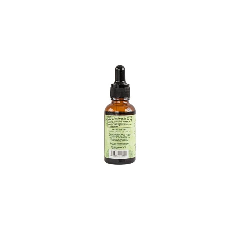 ORE Aceite de Oregano Orgánico 100% Natural | 80% Carvacrol
