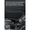 KZ Zax 16 Units In-Ear Headphones HiFi Noise Reduction Hybrid