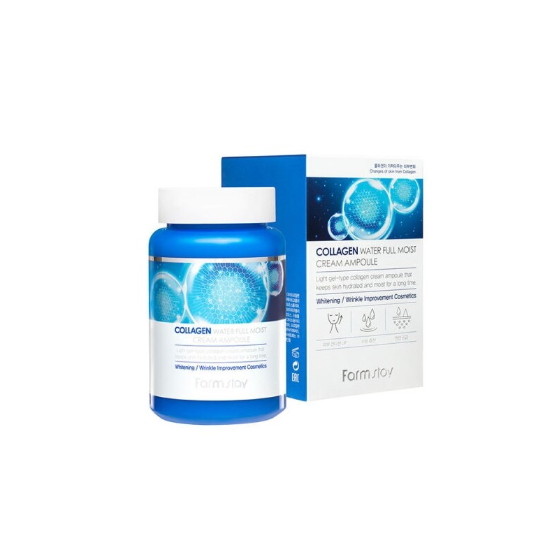 Collagen Water Full Moist Cream Ampoule 250ml / 콜라겐 워터