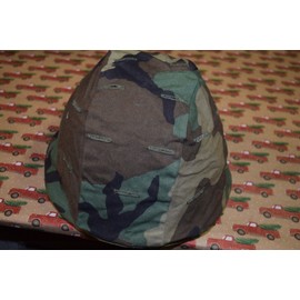 *US Army Ground Troops Parachutist Helmet Cover  small-x -small  Woodland - New