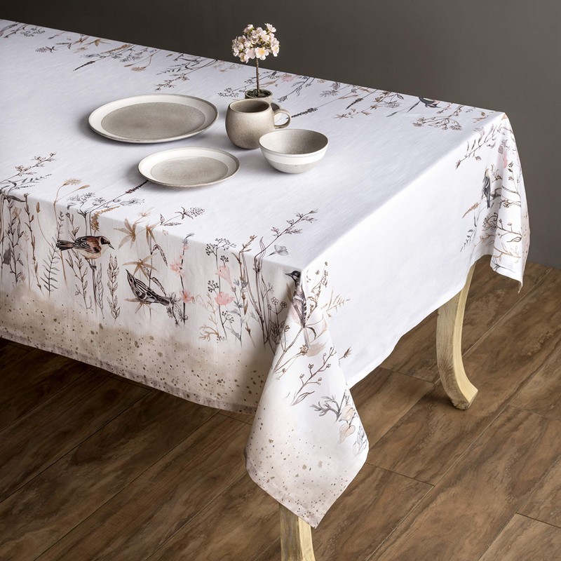 Maison d'Hermine Tablecloths, 100% Cotton, 160 cm x 220 cm,