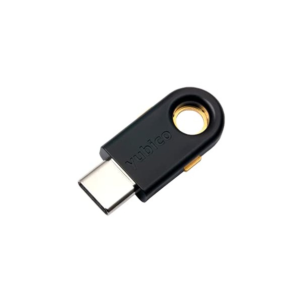 Yubico YubiKey 5C - Two Factor Authentication USB Security Key,