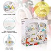 5Pcs Kids Tableware Set,Baby Plates and Bowls,Cartoon Melamine Toddler Dinnerware
