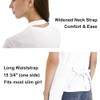 TOPTIE Unisex Cotton Canvas Adjustable Chef Kitchen Aprons with 2
