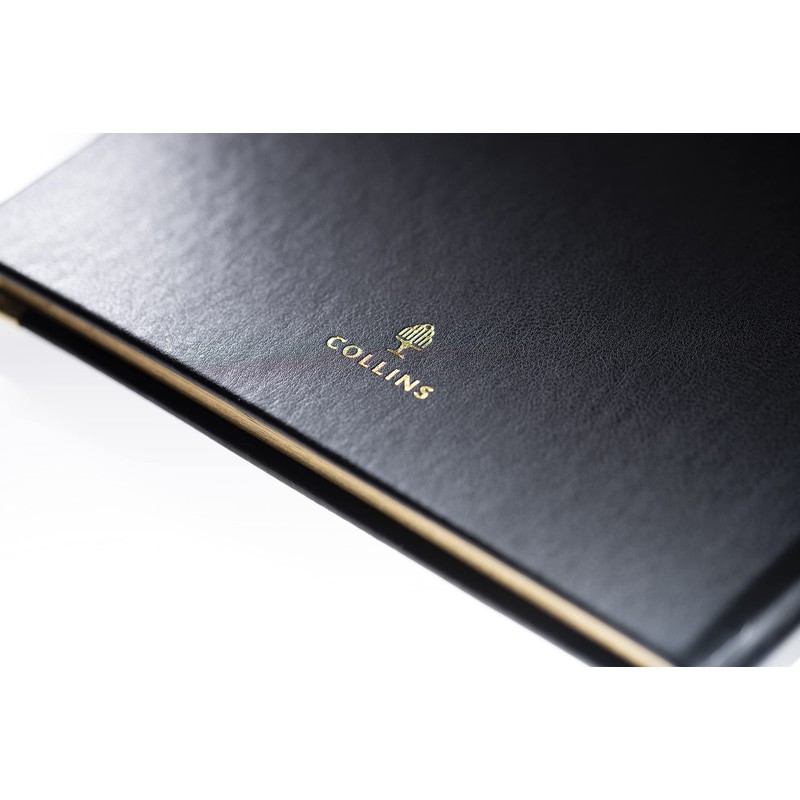 Collins Classic Manager Week with Appointments 2022 Diary - Black