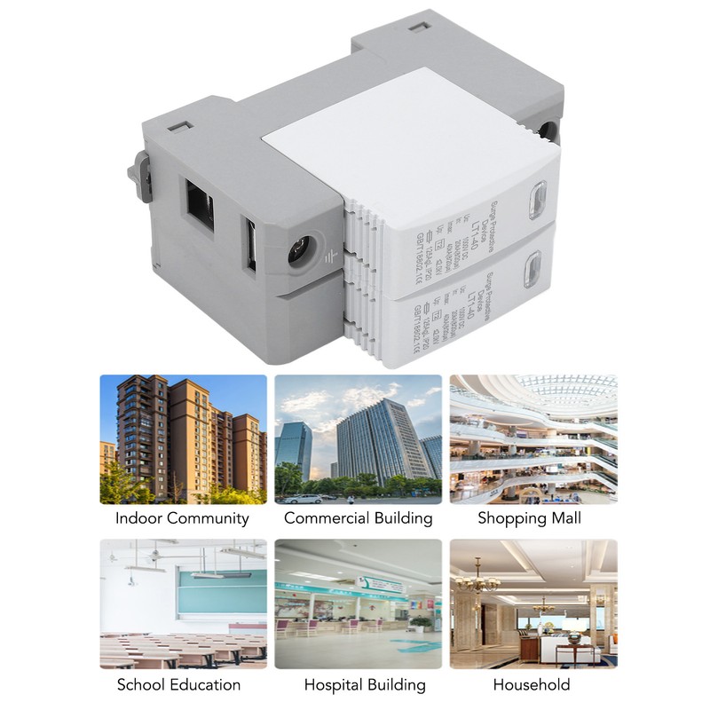 DC Surge Protective Device Modular Design Flame Retardant Quick Response