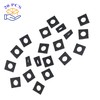 20 PCS 3/8 Beveled Square Washers in Plain Carbon Steel