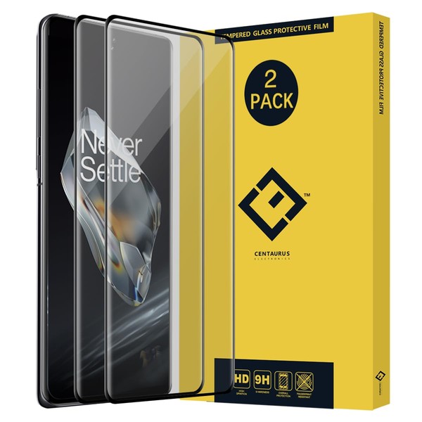 DUNSIHUI 2Pcs One Plus 12 6.82" Screen Protector,Full Coverage Silk