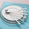 IMEEA Long Spoon, Bar Spoon, 18-8 Stainless Steel, Parfait Spoon,