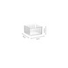 Desk Drawer Organizers Set – Clear Plastic Storage Bins for