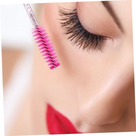 Baluue 8pcs Diamonds Tube Mascara Brushes for Eyelash and Eyebrow Grooming Portable Makeup Tool Women and Girls