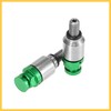REPAIROCK 2pcs M5x0.8 Motorcycle Screw Fork Air Bleeder Valve for