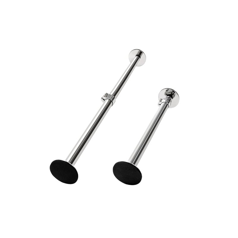 Kingrol 2-Pack Stainless Steel Undermount Sink Brackets, 17.7"-29.5" Adjustable Sink