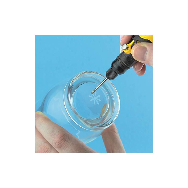 Rotacraft RC03USB 3.6V Cordless Micro Rotary Tool with 12 Accessories