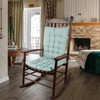 ELFJOY Rocking Chair Cushion Large Rocking Chair Pads with Ties
