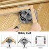 Right Angle Clamp, Housolution [4 PACK] Single Handle 90° Aluminum