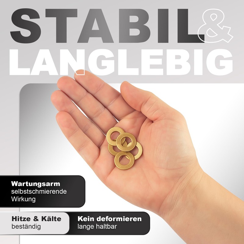 NIMA PARTS Fitschenringe – 20 Stück – Made in Germany