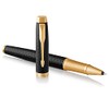 Parker IM Rollerball Pen | Premium Black | Fine Point Black Ink | Gift Box