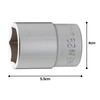 Tone Socket (6 Angle) 6S-29 Drive Angle 0.7 inch (19.0