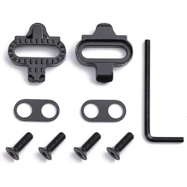 9 Piece SPD Cleat Set Bicycle Shoe Cleats Repair Parts Tread Treads Durable