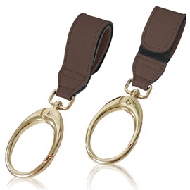 Liscia Baby Stroller Hook, Set of 2, 360 Degree Rotation, Dull Color, Clip, Carabiner, Baggy Hook, Luggage Hanger
