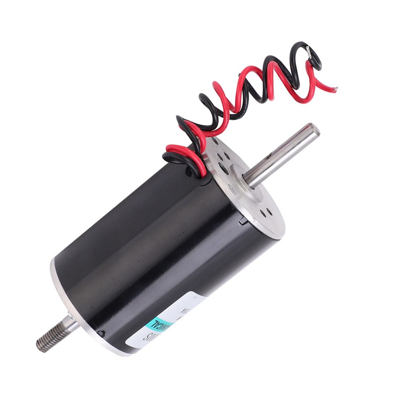 DC Motor HighSpeed 80W Small CW CCW Double Output Shaft
