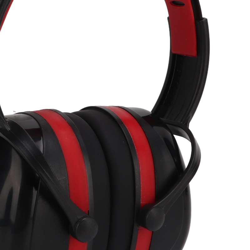 Hearing Protection Ear Muffs 24dB NRR Adjustable 360° Rotating Shell