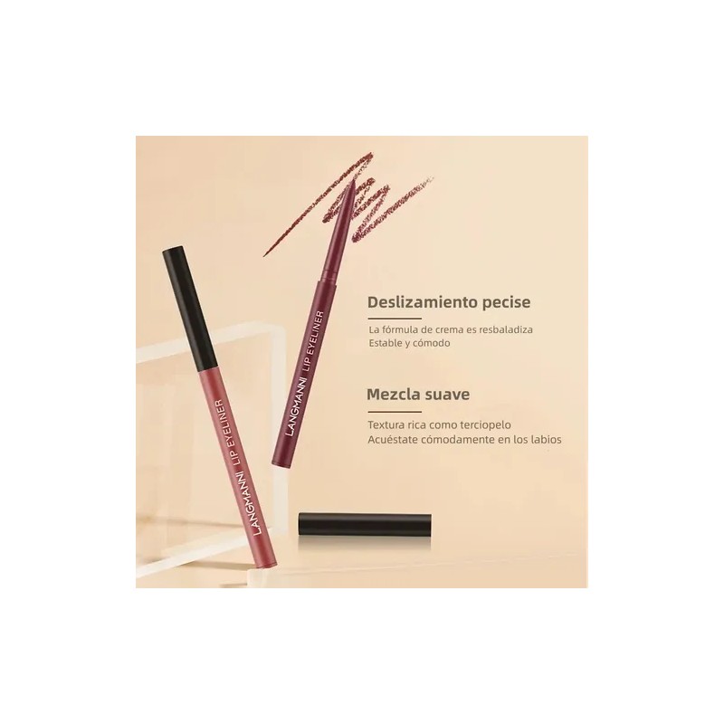 12 Labiales Mate Set Pintalabio Gloss Indeleble Imperméable