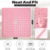 Non Slip Bathroom Floor Mat for Inside Shower, Square Bath
