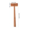 TEHAUX Wooden Handle Jewelry Hammer Tool for Jewelry Making Repair