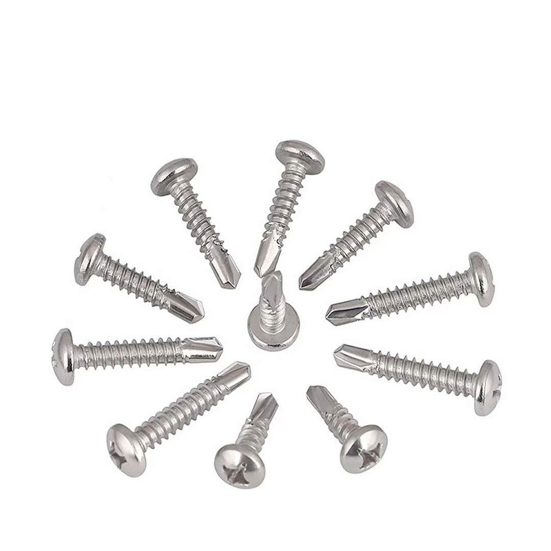 BOZONLI M5.5 Self Drilling Screws Self Tapping Screws for Metal,