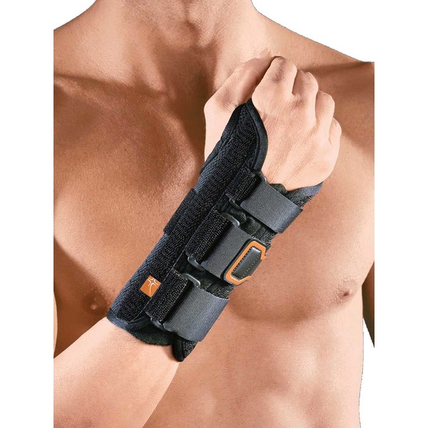 Ro+ten-Orthoservice MP1119R Short Right Open Wrist Band, Black