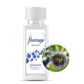 Florage Maracuja Sauna Infusion 100 ml – 50 Years of Experience as a German Fragrance Manufactory, High Yield Infusion for the Sauna, Many Infusion Fragrances, Vegan and No Animal Testing, Also as a