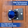 PACLOCK's UCS-9A/775 Hasp and Puck Combo Kit, High Performance 6-Pin