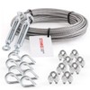 Seilwerk STANKE Trellis Wire Rope Galvanised 10 m Steel Cable