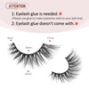 Onlyall Fox Eye Eyelashes Mink Eyelashes Cat Eye Eyelashes Fluffy