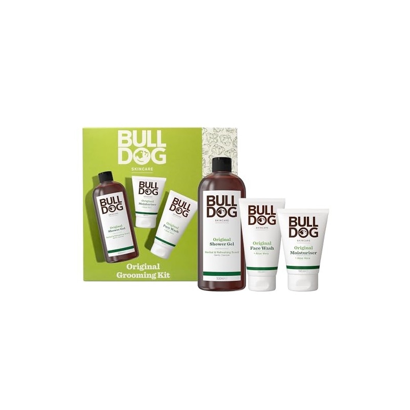 Bulldog Skincare | Men's Gift Set | Original Grooming Kit