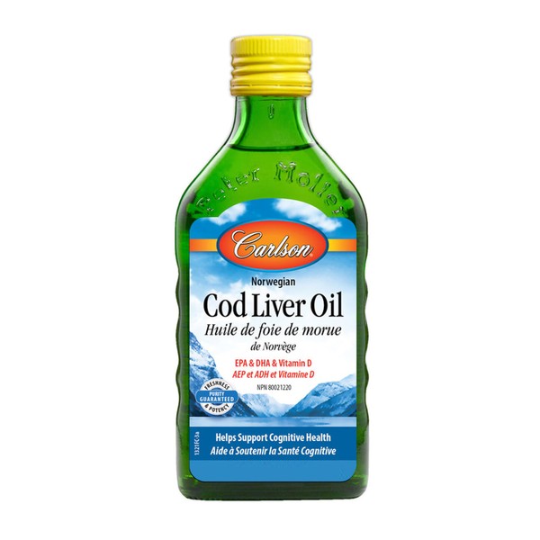 Carlson Norwegian Cod Liver Oil 500 ml