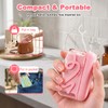 2 Pack Automatic Pop-up Floss Dispenser with 100 Pcs Dental