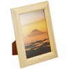 FUJICOLOR 66713 Digital Photo Frame D3 Natural L Wooden Beige