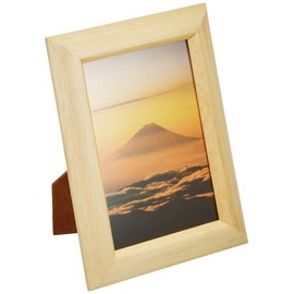 FUJICOLOR 66713 Digital Photo Frame D3 Natural L Wooden Beige