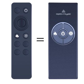 CLVIZCXOM Remote Controller Compatible with Dimplex Opti-Myst Electric Fire Remote Control with 3 buttons