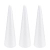 3Pcs 30CM Craft Foam Tree Cones for DIY Arts and