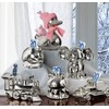 EDZARD Spardose Elefant (H 11 cm) edel versilbert - Kinder